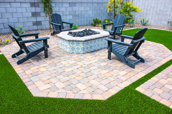 Backyard Patio Installation