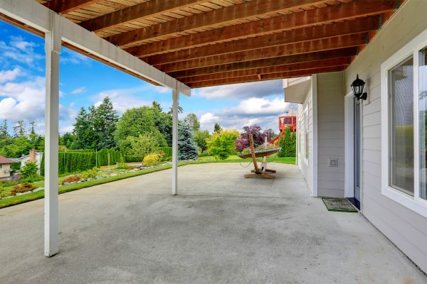 Backyard Patio Installation