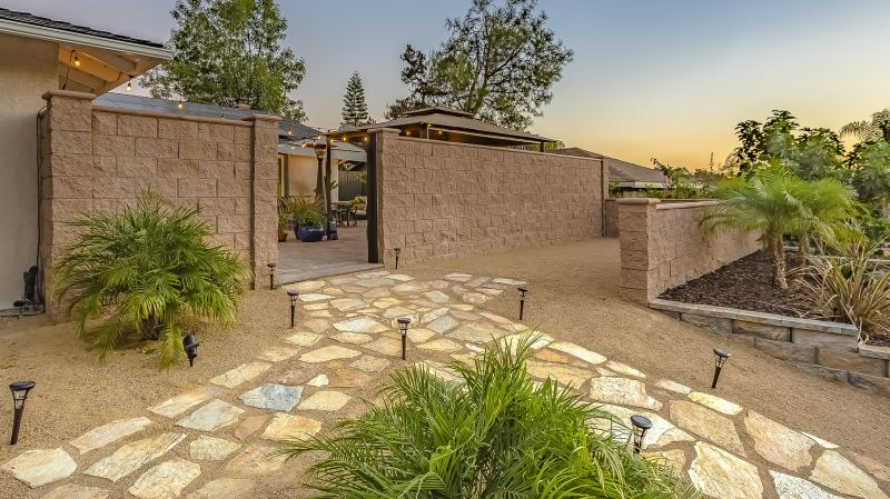 Elegant Stone Patio