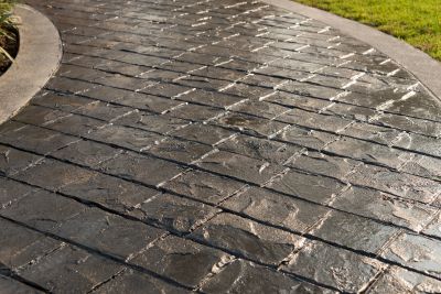 Stamped Concrete Features